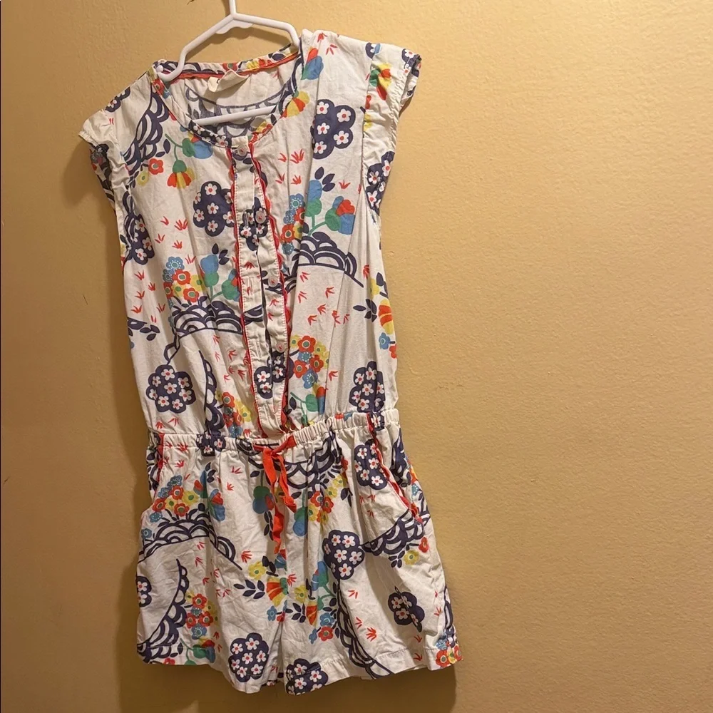 Mini Boden Floral Kids romper  - Multicolor